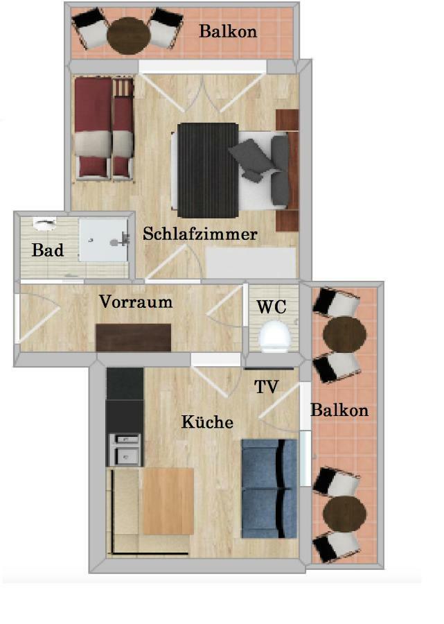 Pension Muehlenheim วิลลาค ภายนอก รูปภาพ